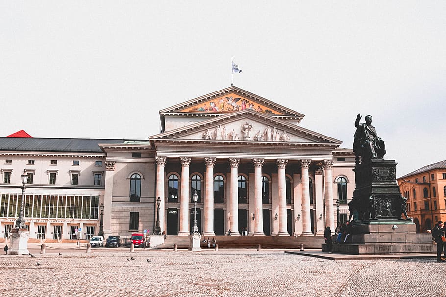germany, munich, minimal, building, buildings, architexture HD wallpaper