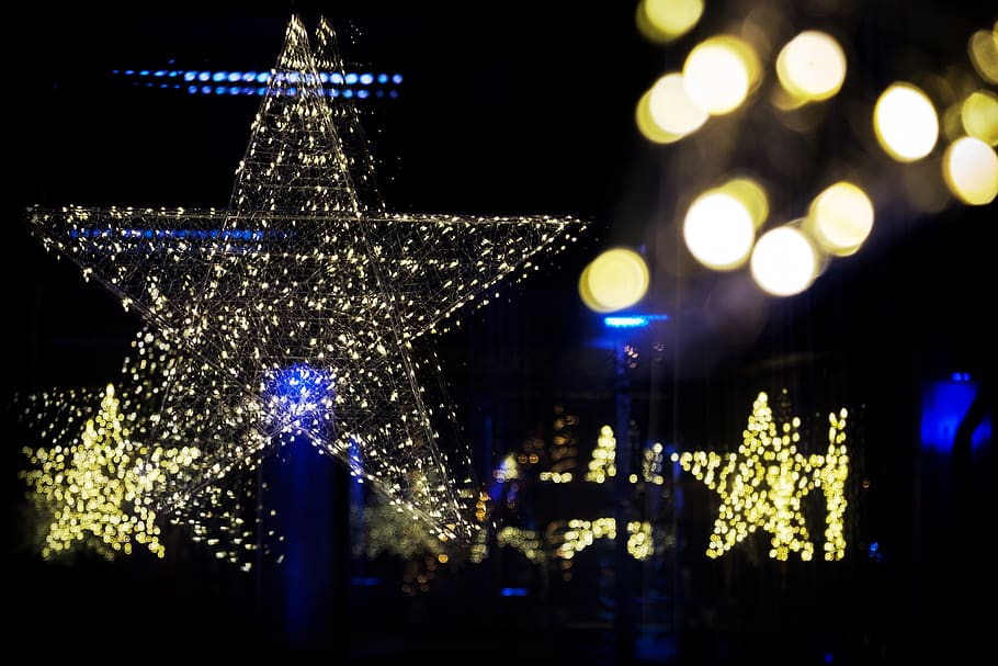 christmas, nicholas, advent, light, lighting, decoration, star HD wallpaper