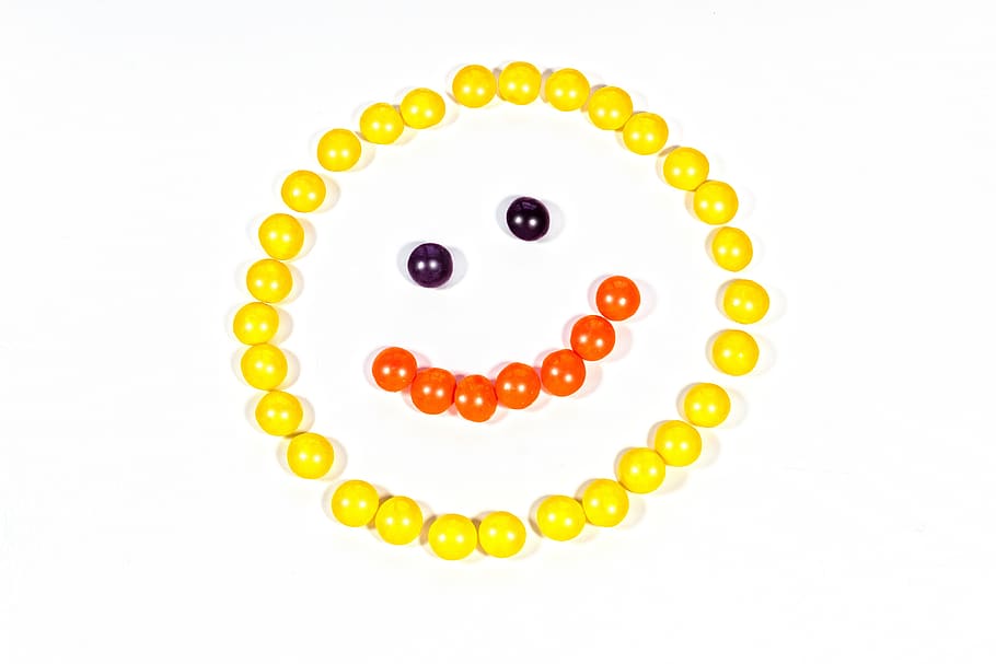 smiley, yellow, happy, joy, sun, laugh, emotion, luck, joy of life HD wallpaper