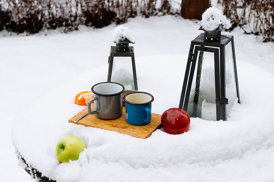 sweden, linköping, outside, breakfast, fruits, candles, coffee HD wallpaper