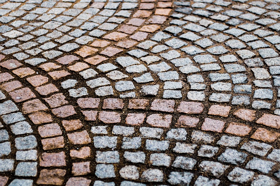 brown and red bricks, backgrounds, full frame, pattern, no people HD wallpaper