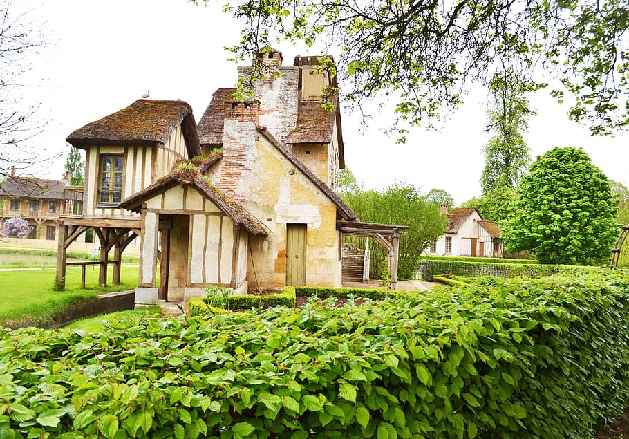 france, architecture, building exterior, built structure, plant HD wallpaper