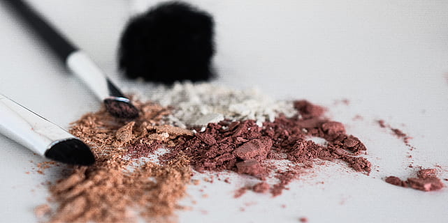 makeup, powder, rouge, brush, indoors, hair, close-up, no people HD wallpaper