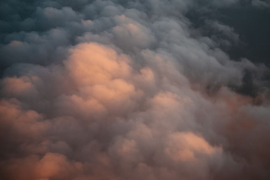 storm, clouds, sunset, cloudy, sky, cloud - sky, scenics - nature HD wallpaper