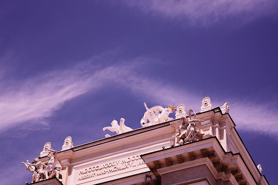 cloud, cloudscape, architecture, antique, building, city, old HD wallpaper
