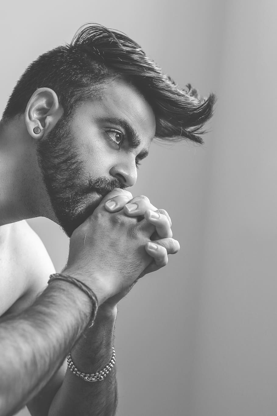 man, portrait, human, face, male, person, people, adult, expression HD wallpaper