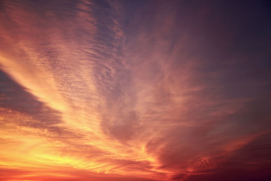 texture, background, pink, yellow, set, sun, sunset, sky, cloud - sky HD wallpaper