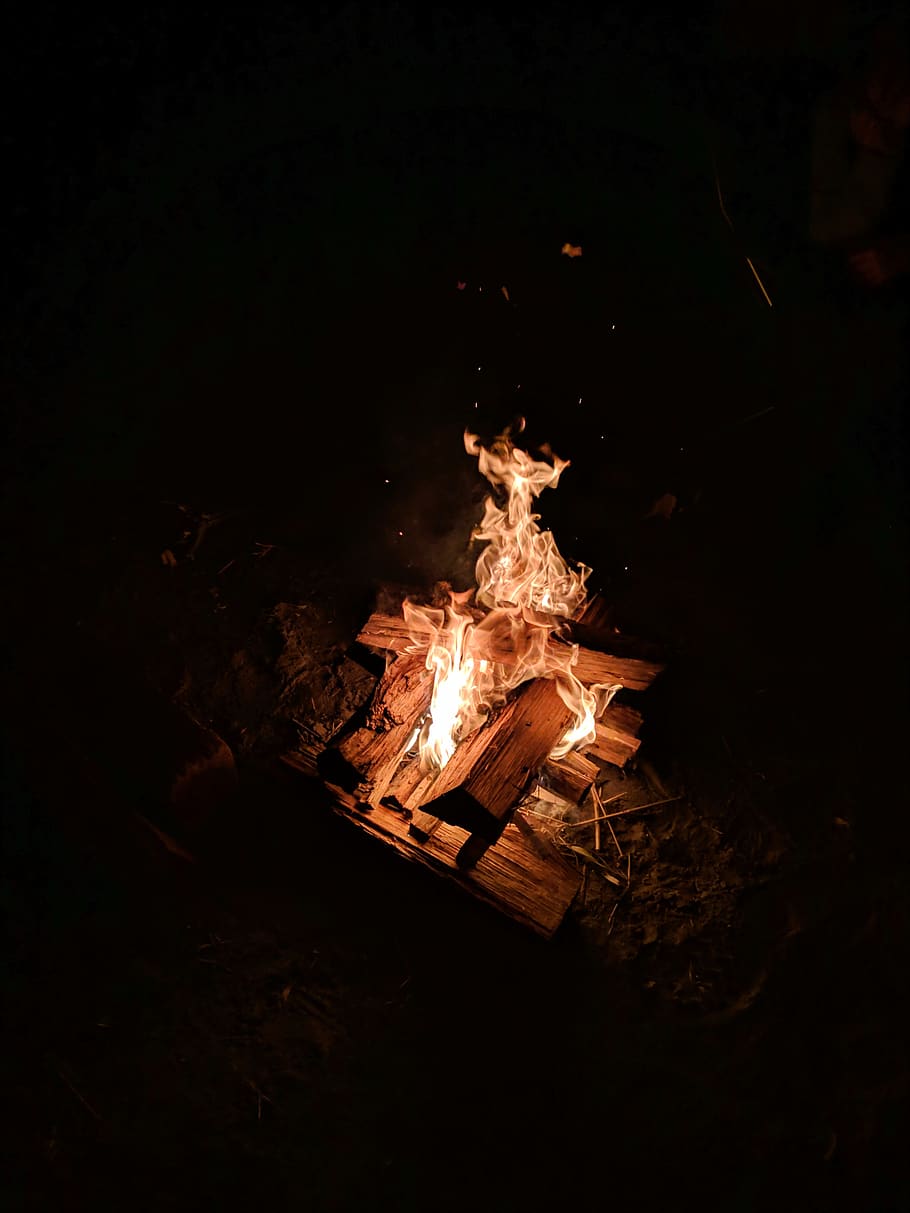 bonfire view, flame, furniture, chair, cushion, glass, goblet