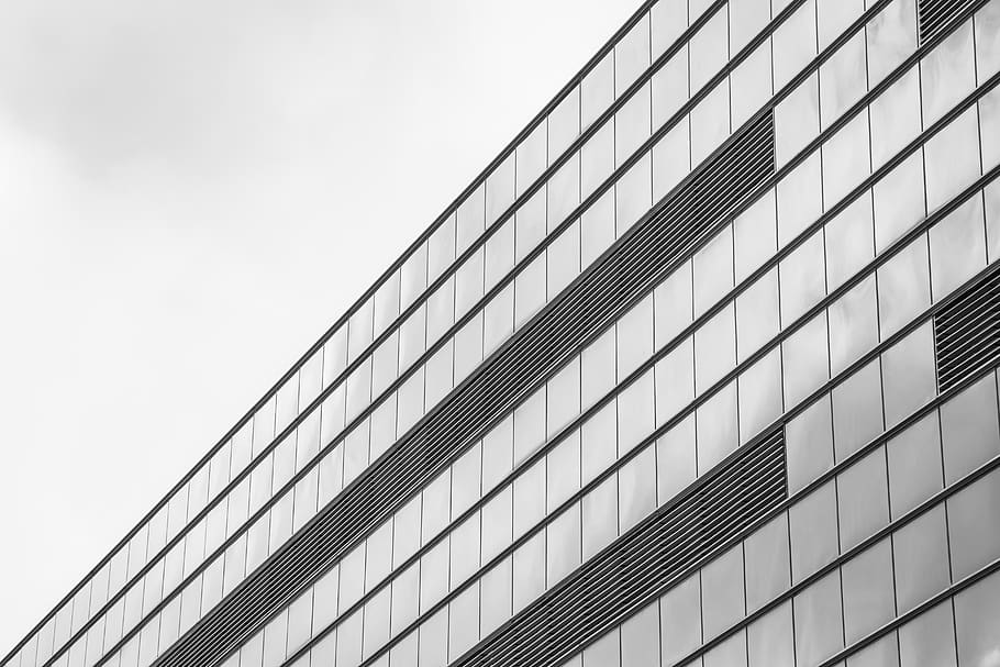 grey glass building, city, architecture, urban, town, skyscraper HD wallpaper
