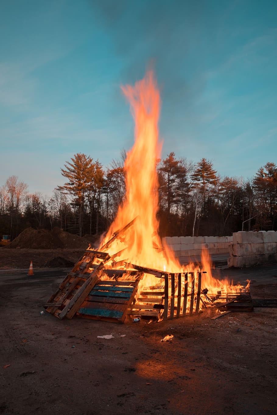 fire, nh, nature, flame, bonfire, new hampshire, heat, hot HD wallpaper