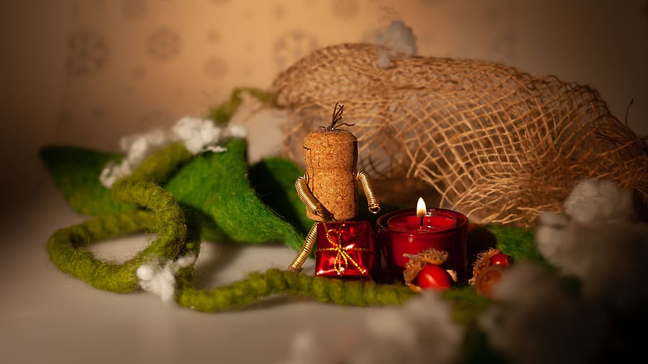 christmas, candle, advent, light, decoration, heat, candlelight HD wallpaper