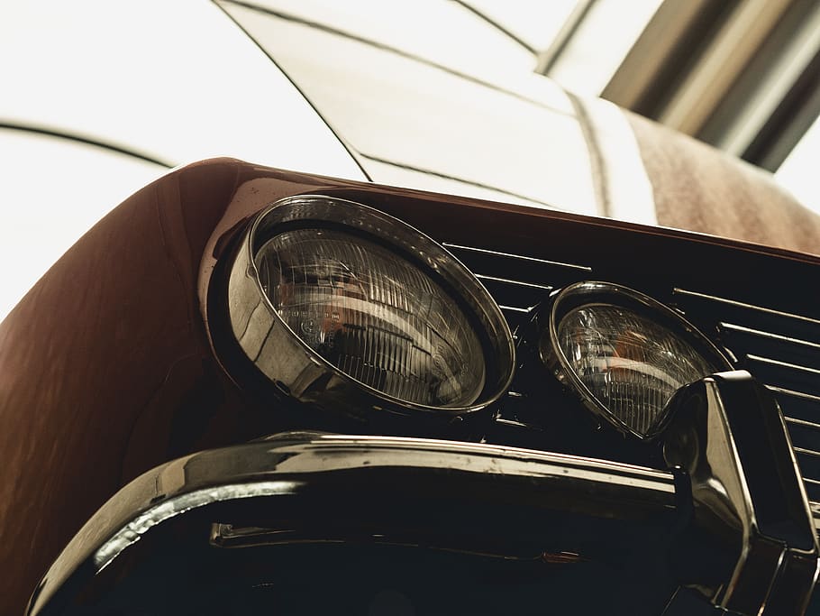 light, headlight, automobile, vehicle, transportation, car HD wallpaper