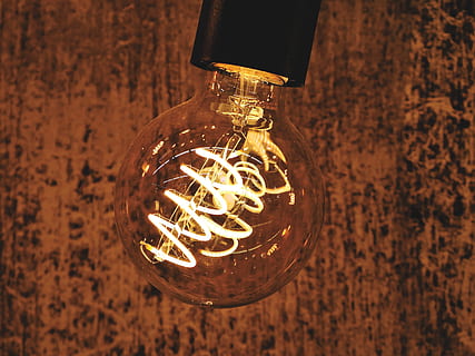 light bulb, pear, lamp, led, led lamp, current, lighting, glass HD wallpaper