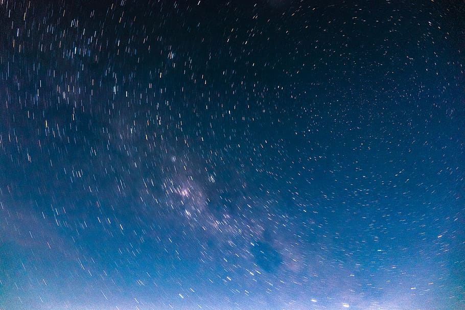 blue sky photography, nature, outdoors, space, astronomy, outer space HD wallpaper