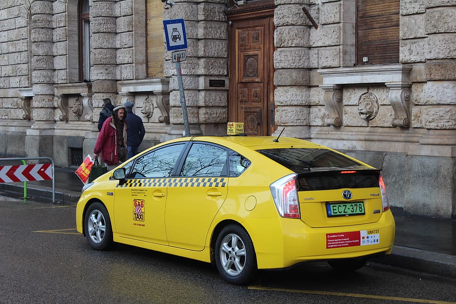 budapest, city, town, architecture, taxi, mode of transportation HD wallpaper