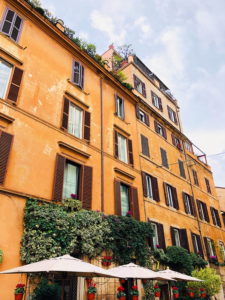 italy, rome, building, building exterior, architecture, built structure HD wallpaper