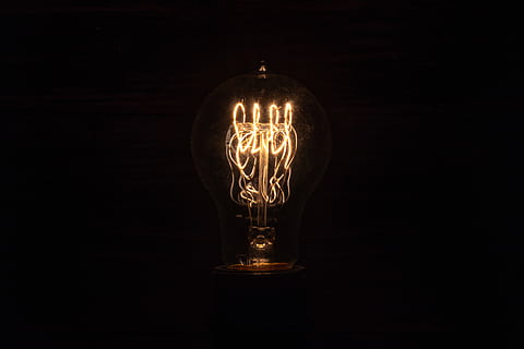 light, lamp, lightbulb, lighting, ideas, creativity, vintage HD wallpaper