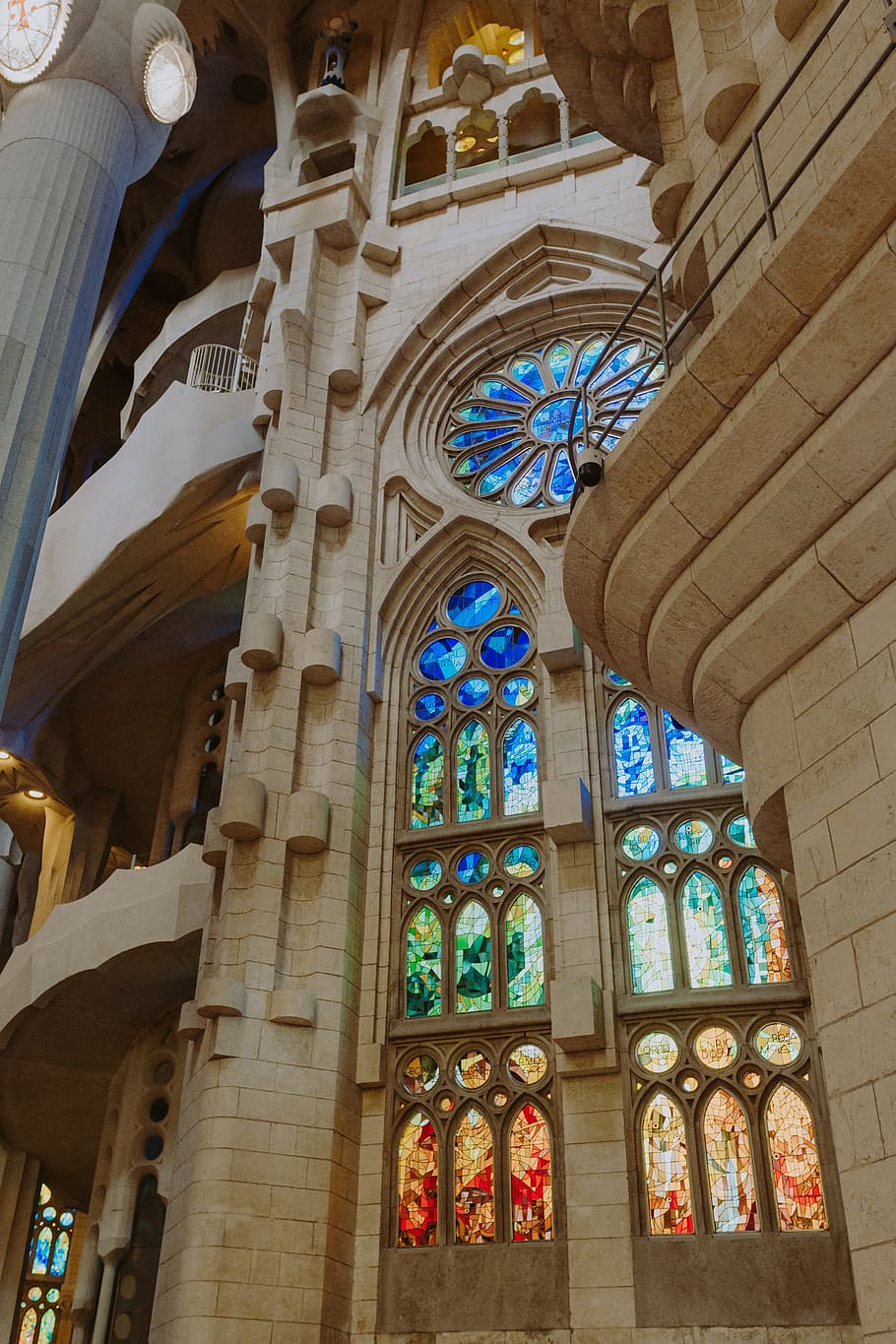Sagrada Familia - the cathedral designed by Gaudi, Barcelona, Spain