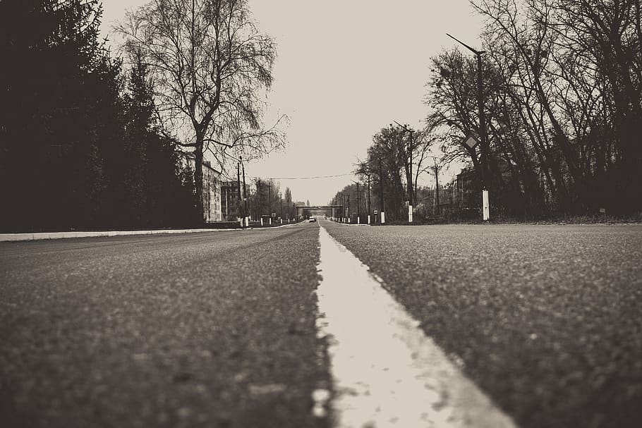 evacuation, chernobyl, road, exclusionzone, ukraine, nuclear HD wallpaper