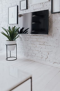 Living Room With Scandi Interior Design, Un'common Marble Table HD wallpaper