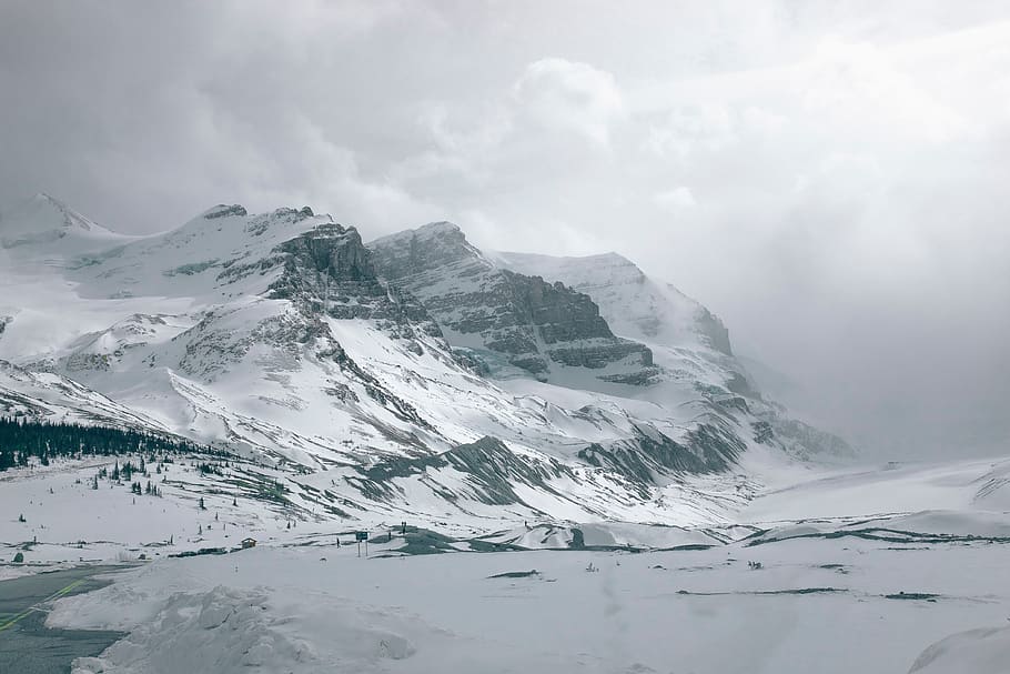 mountain, highland, cloud, sky, summit, ridge, landscape, nature HD wallpaper