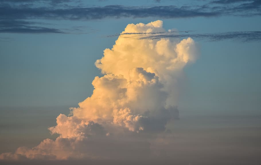 white clouds, cloud - sky, beauty in nature, scenics - nature HD wallpaper