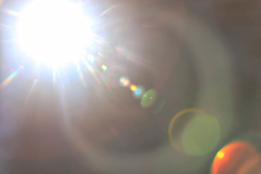 sun beam, sunbathing, sunlight, reflection, lens flare, bright HD wallpaper
