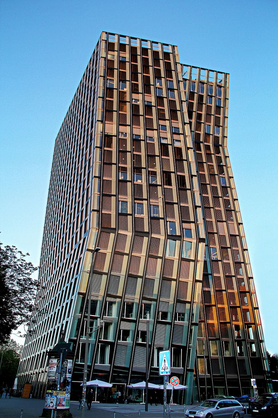 skyscraper, hamburg, architecture, building, facade, city, modern HD wallpaper