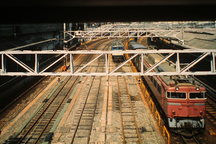 train, transportation, train car, train track, rail transportation HD wallpaper