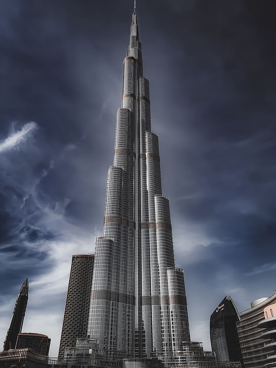 Burj Khalifa, city, high rise, urban, town, building, architecture HD wallpaper