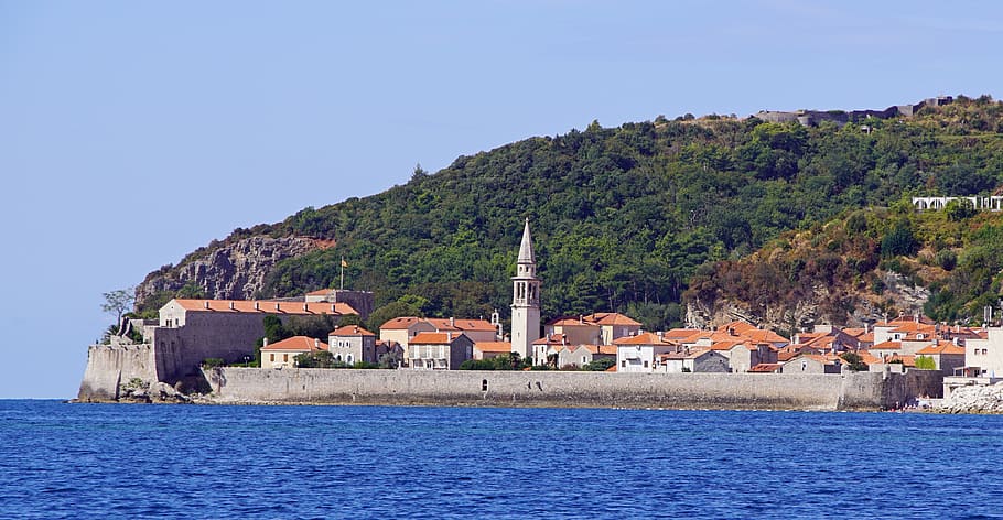 adriatic, budva, montenegro, sea, historically, mediterranean, HD wallpaper