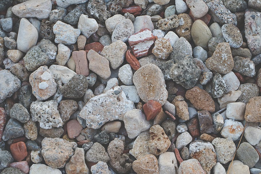 stones, beach, grey, solid, stone - object, rock, large group of objects HD wallpaper