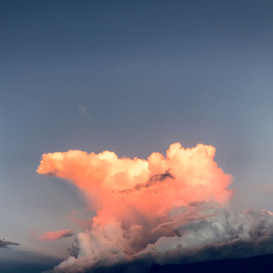 tamarin, clouds, taking, back, sunday, sunset, sky, no people HD wallpaper