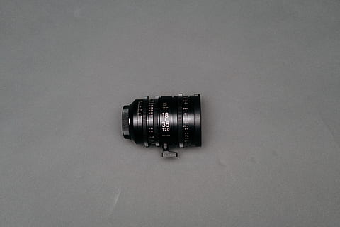 black camera lens, electronics, display, light, wallpaper, slider HD wallpaper
