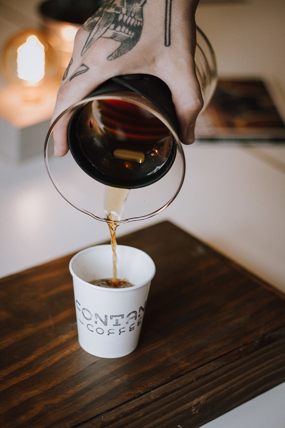 white disposable cup with coffee, coffee cup, kous9, brasil, londrina HD wallpaper