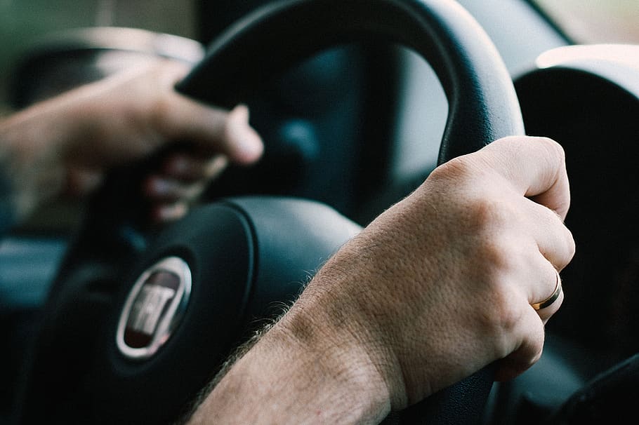 Person Driving, car, drive, driver, hands, steering wheel, vehicle HD wallpaper