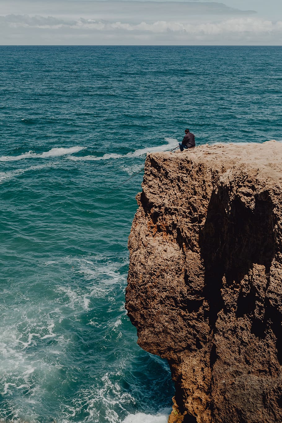 Cliff on the Western Seaboard of Algarve, Praia da Amoreira, Portugal