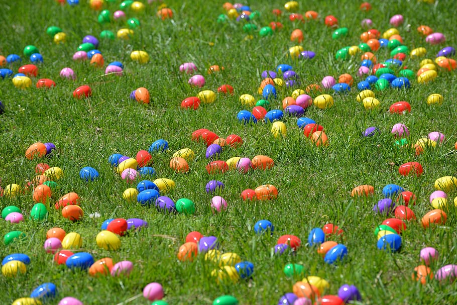 easter eggs, egg drop, helicopter, dropping, spring, decoration HD wallpaper