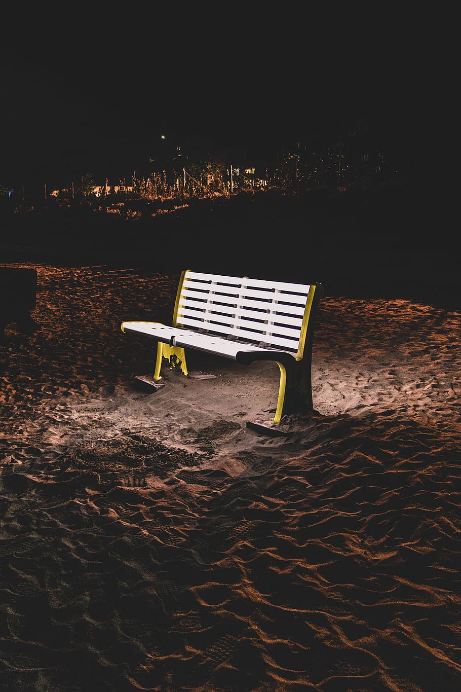 iran, mahmudabad, night, beach, sand, land, seat, water, no people HD wallpaper