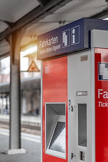 machine, postal office, ticket, elevator, db, deutsche bahn HD wallpaper