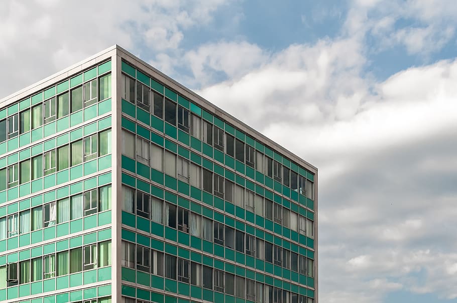 Photography of Building Under Cloudy Sky, architecture, building exterior HD wallpaper
