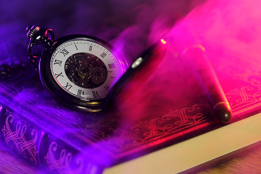 clock, pocket watch, time, time of, movement, pointer, clock face HD wallpaper