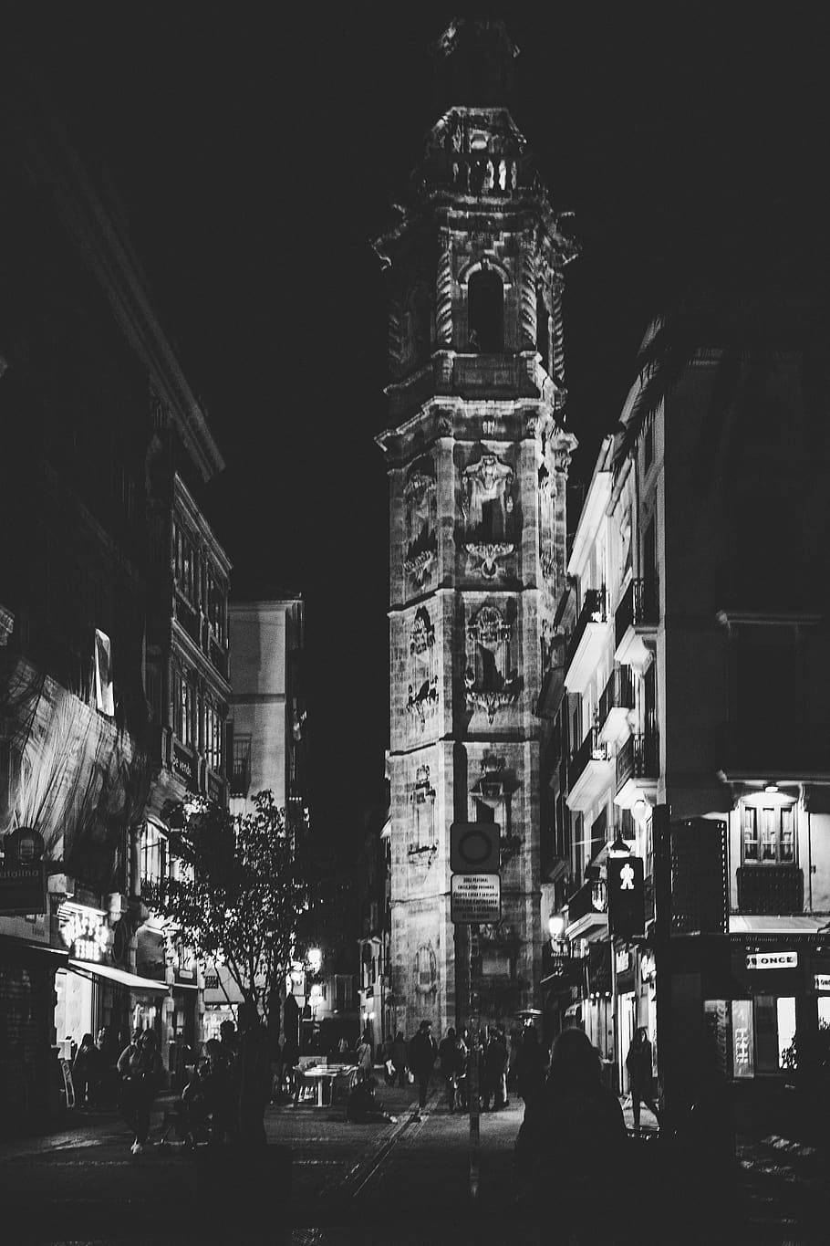 tower, architecture, spire, steeple, building, town, metropolis HD wallpaper