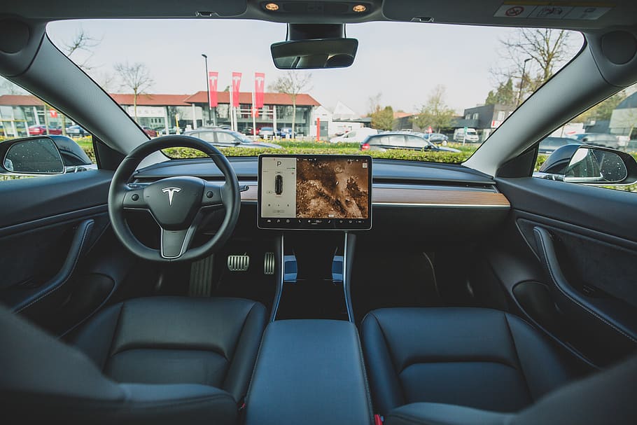 black car interior \, mode of transportation, vehicle interior