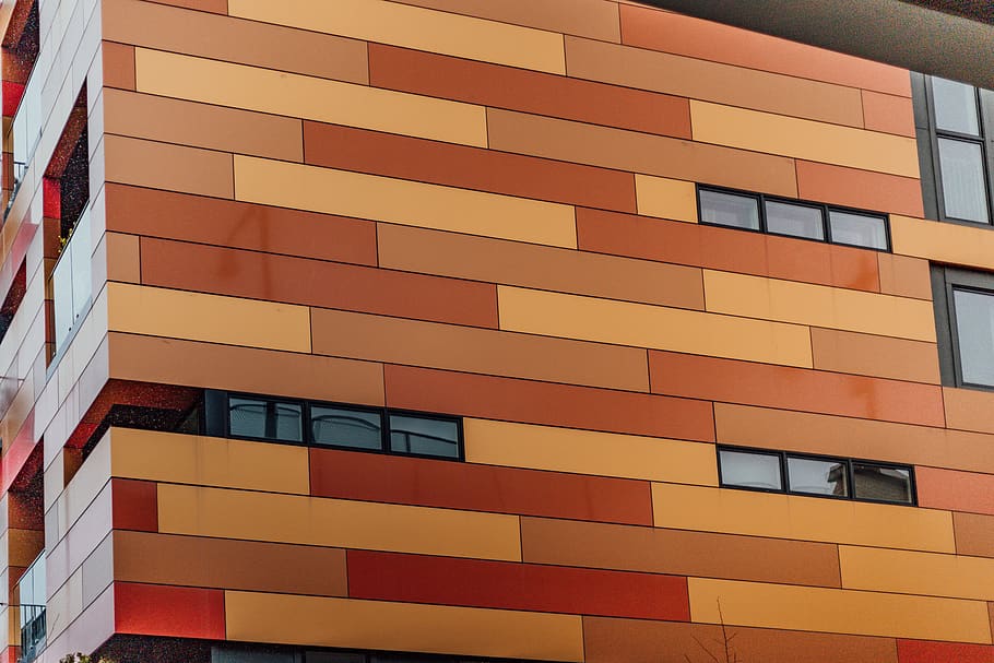 brown bricks building, built structure, building exterior, architecture HD wallpaper