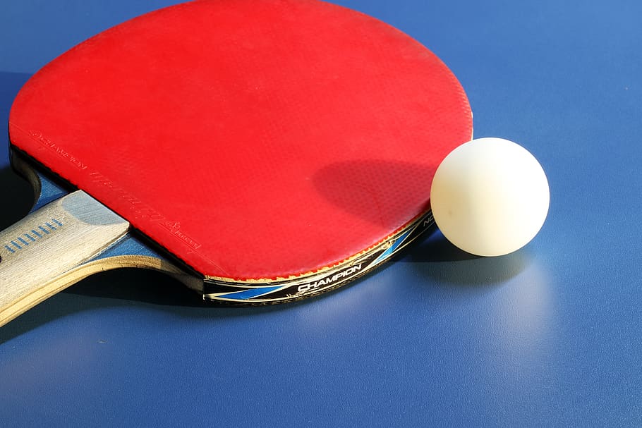 table tennis, ping-pong ball, games, sport, hobby, racket, leisure