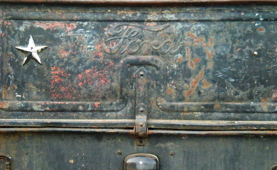 denmark, oldtimer, star, vintage, ford, trunk lid, old tailgate HD wallpaper
