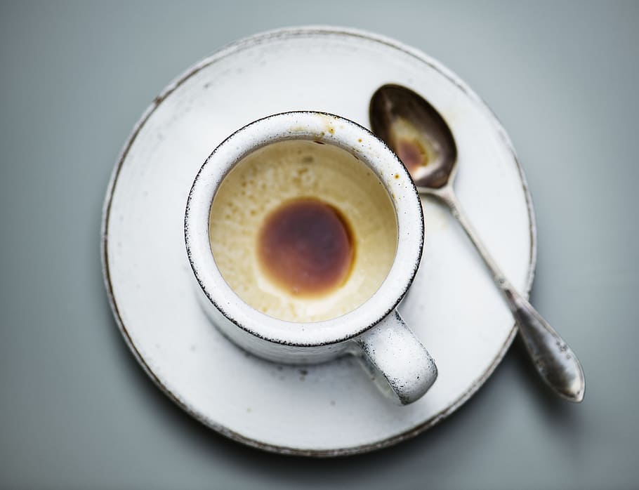 Photo of White Empty Mug, beverage, blur, caffeine, close-up HD wallpaper