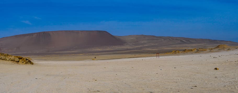 desert, sand dune, dry, atacama, landscape, hot, barren, panorama, HD wallpaper