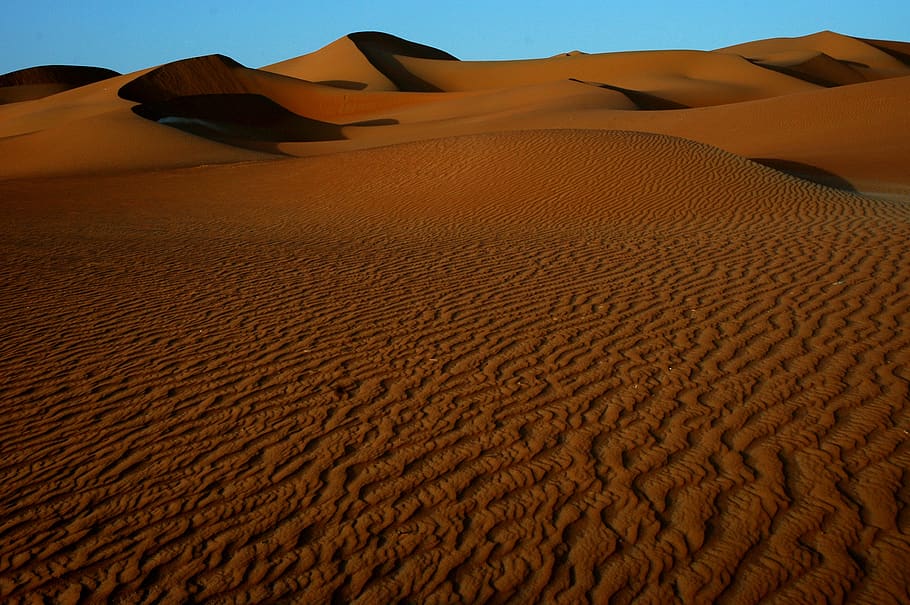desert, dunes, sand, landscape, sand dune, scenics - nature HD wallpaper